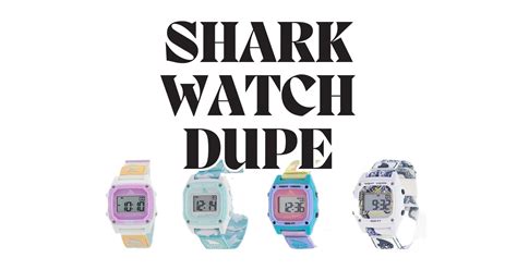 shark watch dupe|shark watches for men.